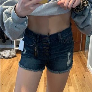 Jean Shorts NWT